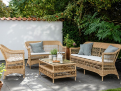 Élégance Naturelle : Choisissez le Meilleur Salon de Jardin en Rotin