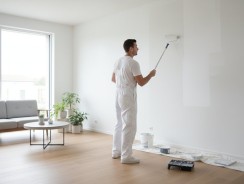 Tarif peintre au m2 : prix 2026 selon type de peinture