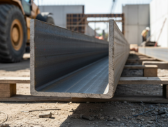 Profilés en U acier : comment les intégrer dans vos devis de travaux de structure