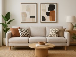 Canapé 3 places tissus : les tendances déco du moment