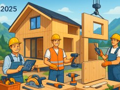 Construire un chalet en bois en 2025, facilement et sans tracas.