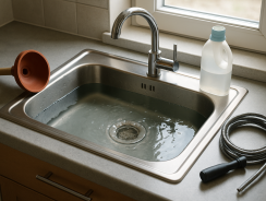 Évier bouché mais sans bouchon : quelles solutions pour déboucher efficacement ?