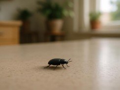 Minuscule insecte noir dans la maison : comment l’identifier et s’en débarrasser ?