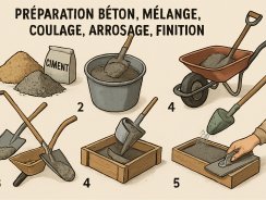 Obtenez un béton sec parfait en 5 étapes simples à arroser