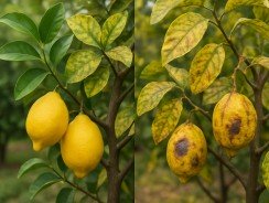 Photo maladie du citronnier : reconnaître et traiter les principaux symptômes