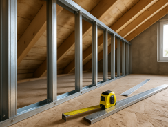 Quel espacement choisir pour les rails placo sous pente en 2025 ?