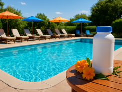 Rendez votre piscine au sel cristalline en 24h sans efforts grâce au chlore choc