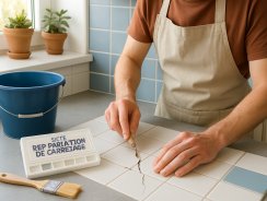 Réparez vos fissures de carrelage efficacement en 24 heures, sans compétences spéciales !