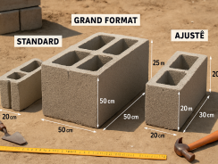 Tout savoir sur les dimensions des parpaings pour vos projets de construction
