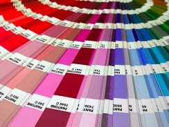 Peintures de couleur, par ici le nuancier